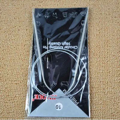 11pcs 43/65/80/120cm Stainless Circular Knitting Needles Set