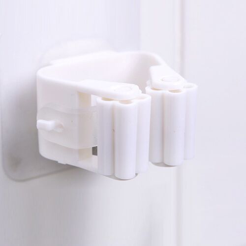 Kitchen Organizer Wall Shelf Broom Multi-functional Storage