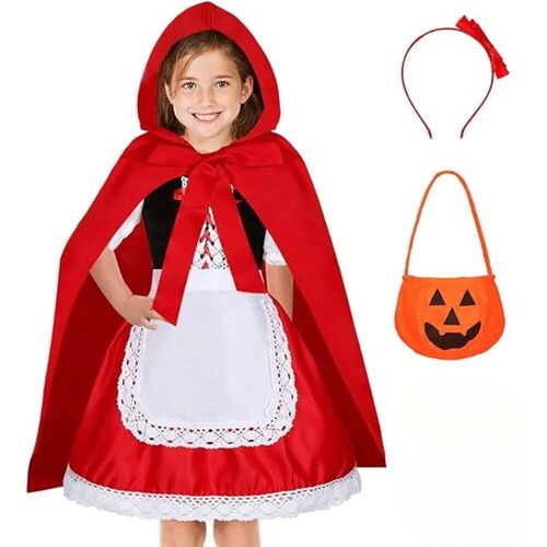 Little Red Riding Hood Girl Costume Childrens Halloween