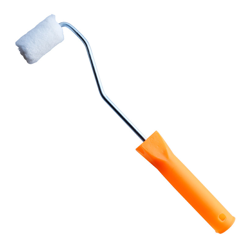 2寸迷你滚筒刷子油漆墙面乳胶漆涂料修补滚筒刷子短细毛涂刷工具