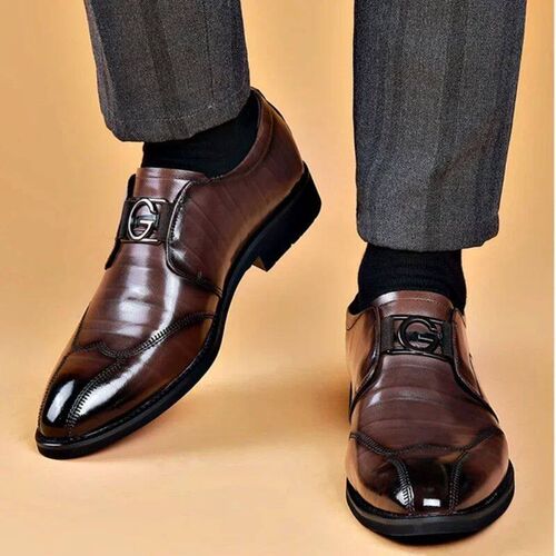 Business Men Shoes Patent Leather Man Brogues Shoes Fo Man