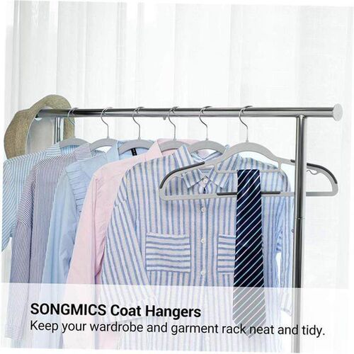 40 Pcs/Lot plastic Clothes Hangers Dress Coats Hanger holder
