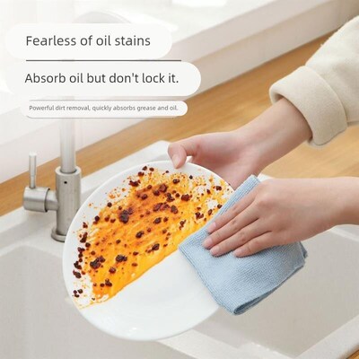Reusable Kitchen Cleaning Wipes Towel Washing Dish Cloths