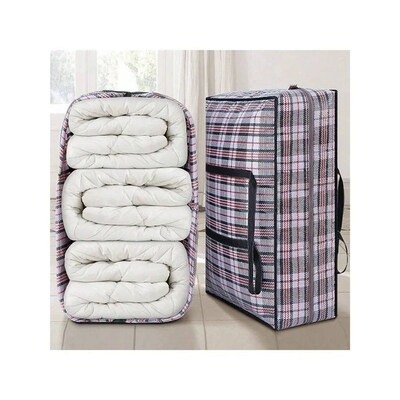 Large Capacity Quilt Pillow Blanket Storage Bag Home Cabinet