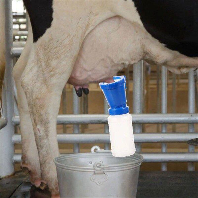 Cow Medicated Bath Cup Breasts Cleaning Cups Nipples - 实物图