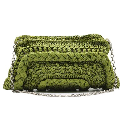 New hand-woven 2023 style straw bag simple womens shoulder