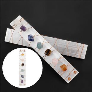 Natural Crystals Polished Stone Wire Wrapping Crystals