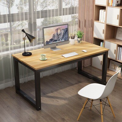 Simple bedhroom long computer desk study writing bar table