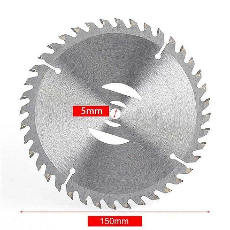 Lawn Mower Blade Sharp Preferred Material Round Silver - 实物图