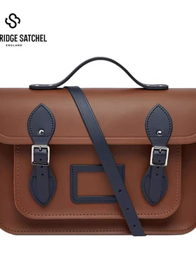 13寸Batchel英国剑桥包Cambridge Satchel斜挎手提邮差复古单肩包