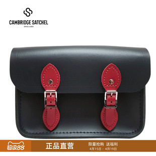 7.5寸Little One英国剑桥包Cambridge Satchel牛皮斜挎信封单肩包