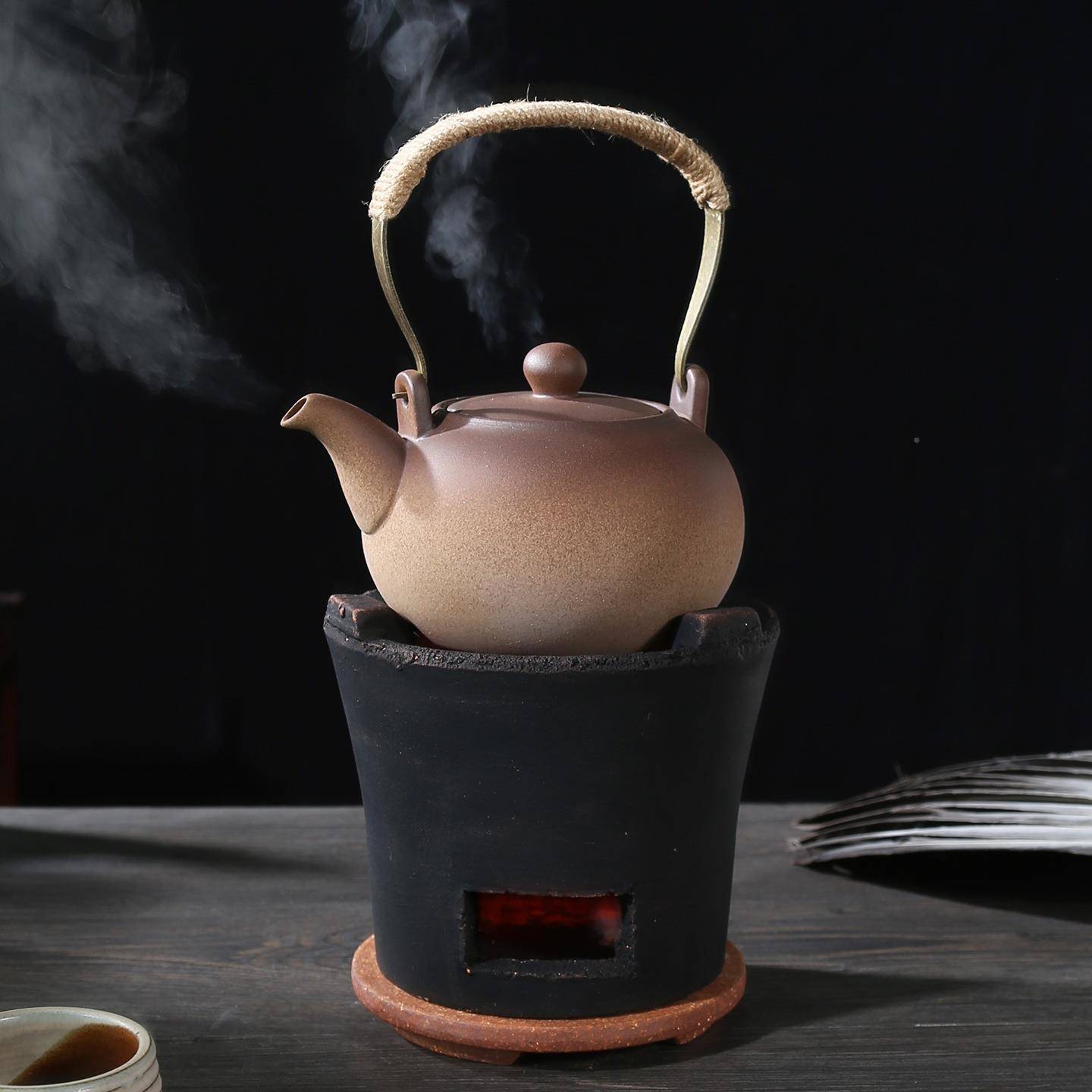 炭炉家烧碳炉复古茶器10037245明火木炭水小火炉用烧壶煲汤炖汤煮