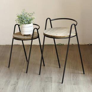 美式乡村铁艺花架客厅阳台商场橱窗绿植盆栽花盆架子落地置物搁架