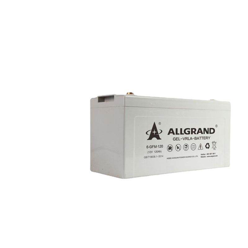 奥冠蓄电池6-GFMJ-120胶体免维护12V120AH 太阳能直流屏照明系统