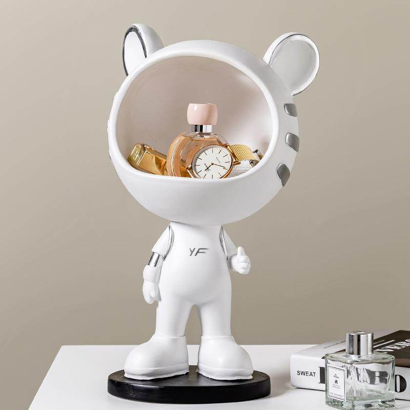 益方进门口入户玄关放钥匙收纳摆件创意发财虎电视柜家居装饰摆设,鲜花速递/花卉仿真/绿植园艺,割草机/草坪机,淘宝优惠券,粉丝福利购,淘宝优惠卷