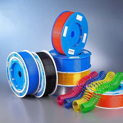 Spiral pipe steam pipe pressure PU12 * 8mm 3/6/9/12/15M com