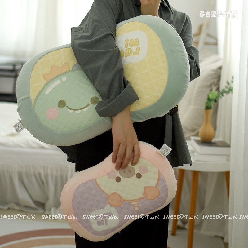 记忆棉企鹅抱枕可拆洗恐龙儿童午休枕床头睡觉枕头靠枕宿舍午睡枕,居家布艺,午睡枕,淘宝优惠券,粉丝福利购,淘宝优惠卷