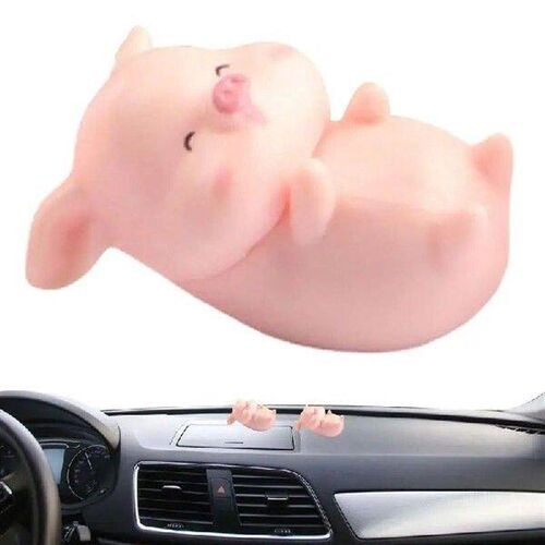 Miniature Resin Pig Cake Toppers Water Resistant