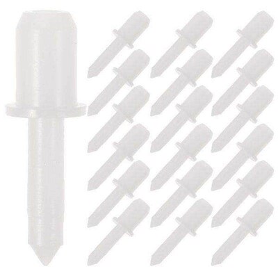 60 Pcs Shutter Staple Repair Repair Plantation Kit Plastic T