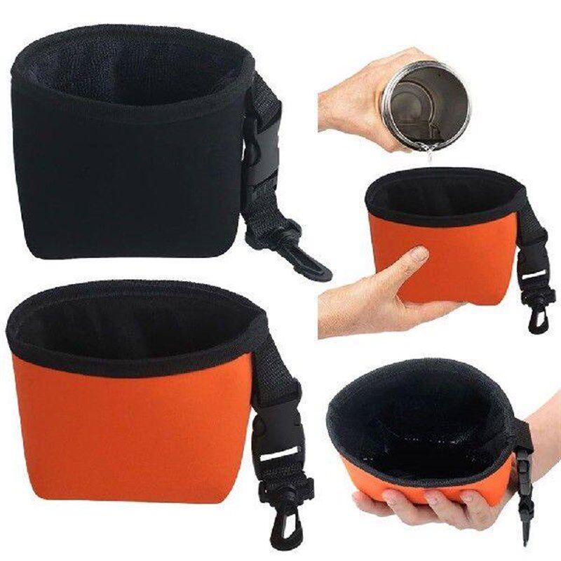 Golf Club Cleaning Bag Detachable Clip Golf Ball Scrub Bag