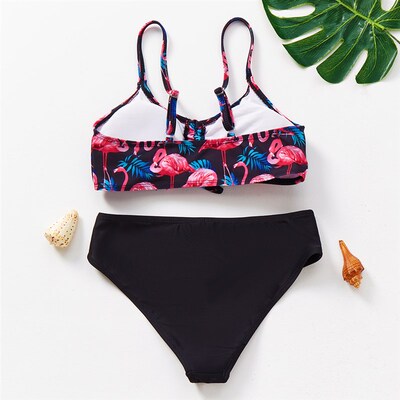 5~15Y Teenager Girls Swimsuit Bikini 2022 Two pieces Girls T