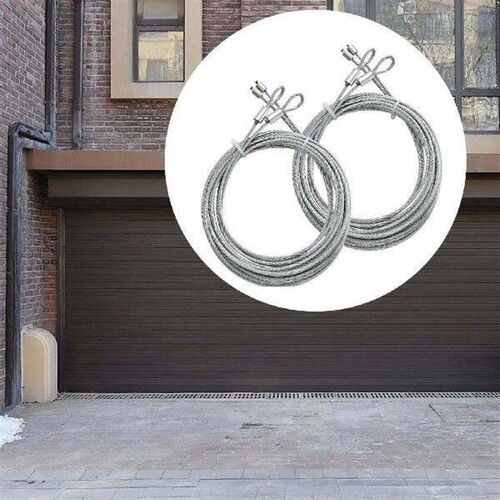 4x Garage Door Cables Garage Door Safe Cable Spare Parts
