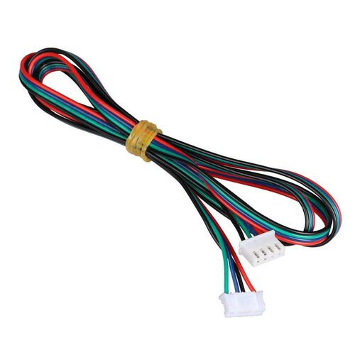 3DSWAY 3D Printer Parts 4pcs/lot 1M/2M two-phase XH2.54 4pin