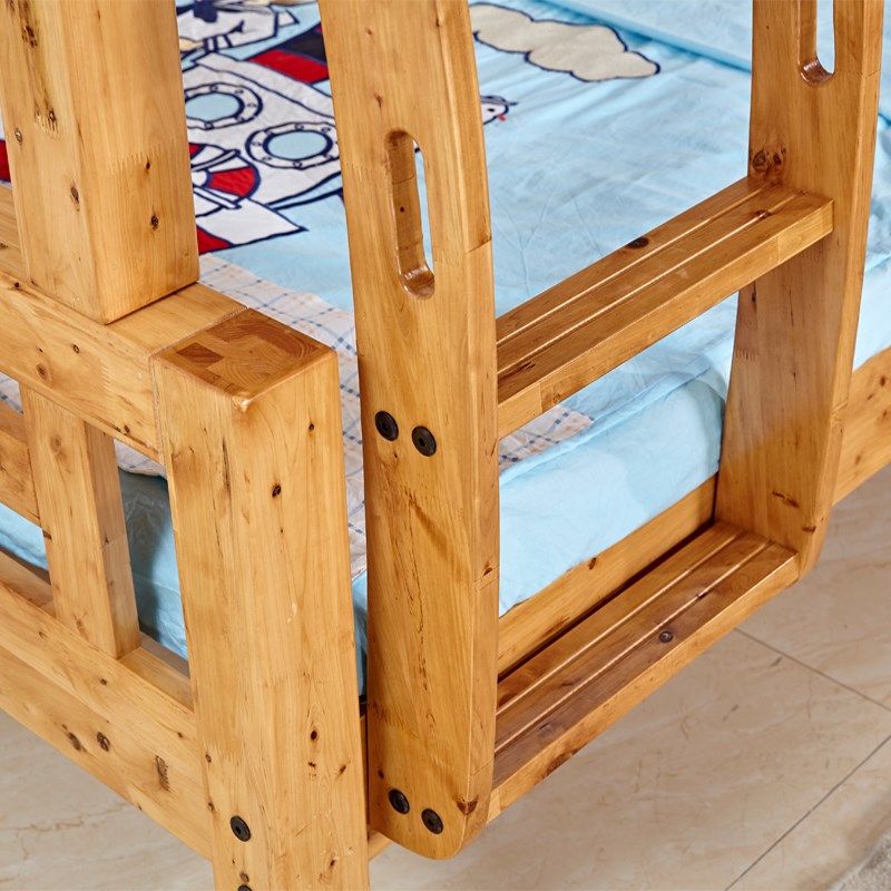 全实木儿童上下床高低床柏木家具层床女孩男孩学生上下铺子母床,住宅家具,高低/子母床,淘宝优惠券,粉丝福利购,淘宝优惠卷