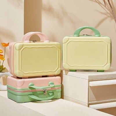 Meup case portable suitcase mini cute travel case womens