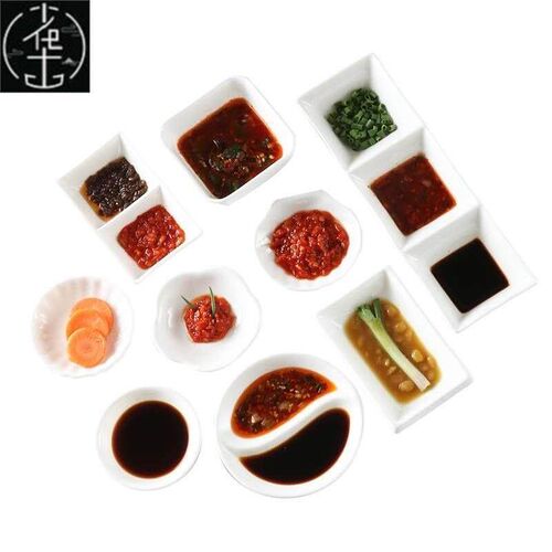 Melamine Soy Sauce Bowl Plate Seasoning Dish Saury Tray