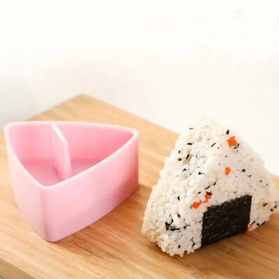 DIY Sushi Mold Onigiri Rice Ball Food Press Triangular Sushi