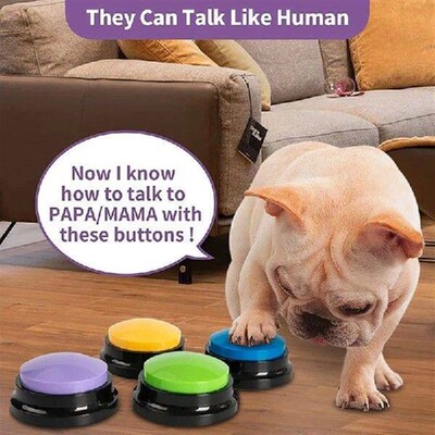 Hot Recordable Dog Buttons, Dog Buttons For Communication