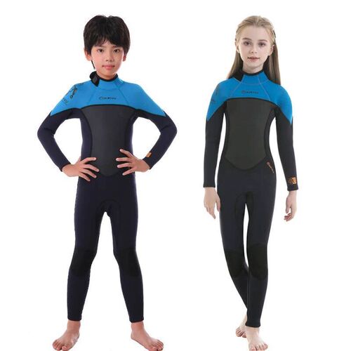 2.5MM Neoprene Wetsuit For Kids Thermal Full Swimsuit Youth