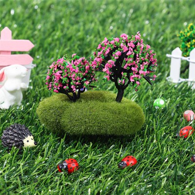 Static Scenery Model Sand Table Building Layout Flower Clust