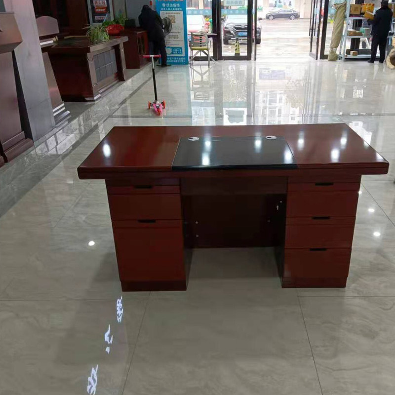 卓木安邦油漆 实木单人办公桌1.2米桌椅电脑桌子财务桌写字台,商业/办公家具,办公电脑桌,淘宝优惠券,粉丝福利购,淘宝优惠卷