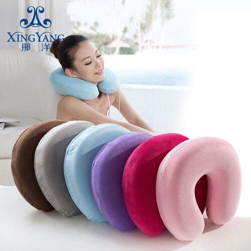 Memory foam type pillow neck pillow cervical vertebrae shape