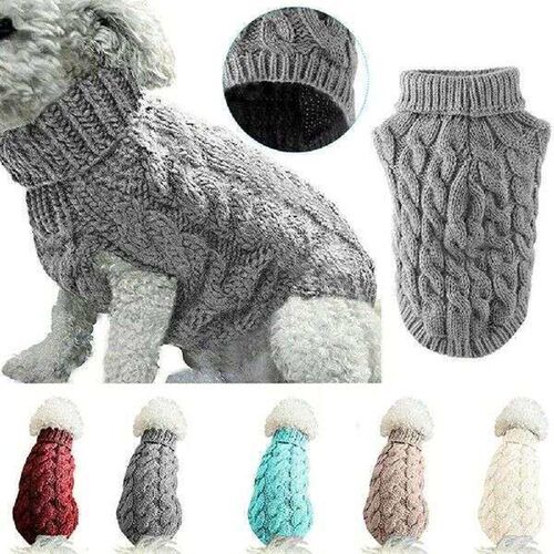 Dog Sweaters for Small Dogs Winter Warm Dog Clothes