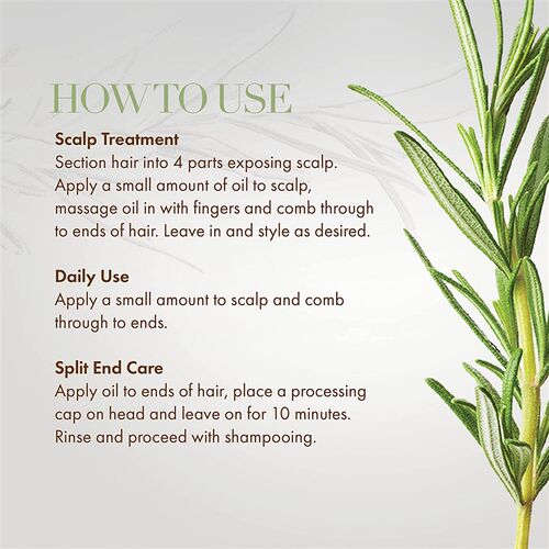 Hair Growth Essential Oil Rosemary Mint Hair Strengthening O