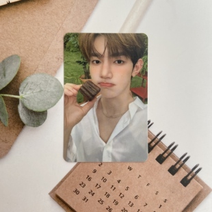 ZB1 章昊巧克力蛋糕特典卡 专辑周边卡 塔店幸运小卡 可丽露昊