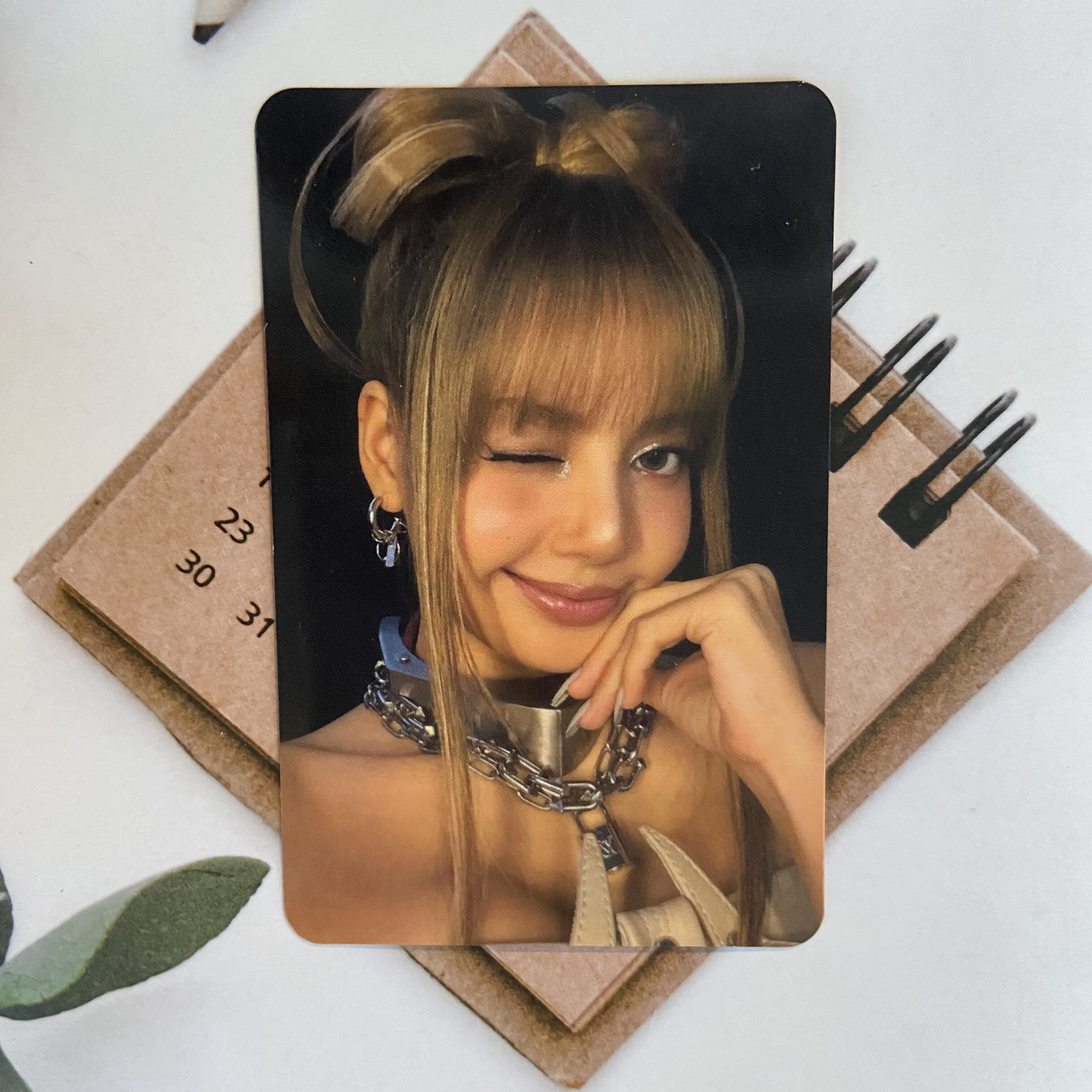 BLACKPINK官方周边正品卡图片
