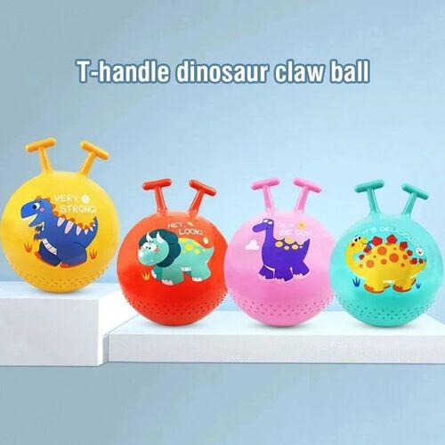 T-Handle Dinosaur Claw Bouncing Ball Space Hopper Balance Ex