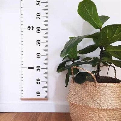 Vibrant Kids Height Growth Chart Ruler Baby Children Room