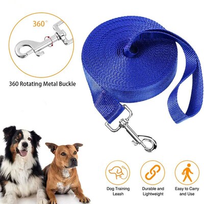 Nylon Dog Training Leashes Walking Pet Leash Rope Traction R