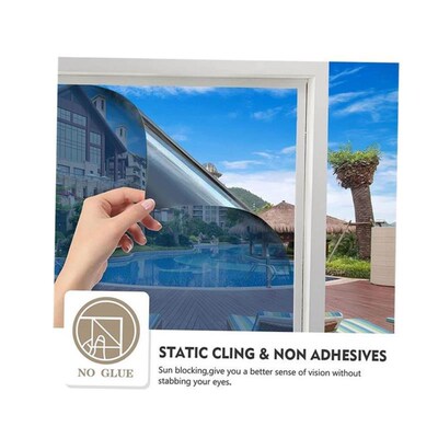 One Way Mirror Window Privacy Film DaytKime Anti UV Sun Bloc