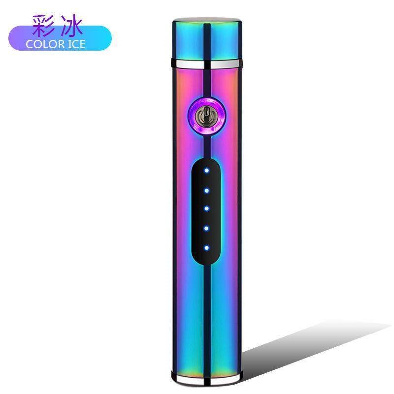Mini Electric Lighter Smoking迷你圆柱打火器Windproof Arc US - 实物图