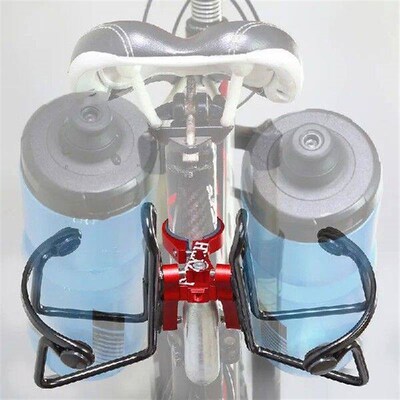 Double Bottle Conversion Seat Adapter Cage Adjustable Bike