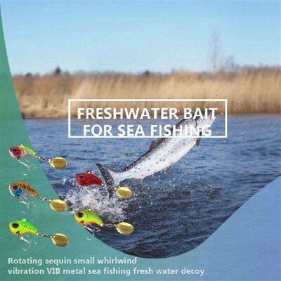 Fake Lure Artificial Bait Sinking Spinner Craftsmanship