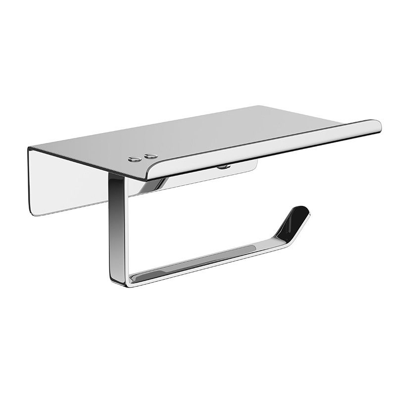 New stainless steel tissue holder toilet non-perforated hand - 实物图