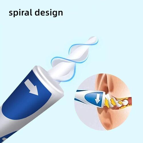 16pcs Ear Cleaner Ear Wax Cleaning Kit Spiral Silicon Ear cl
