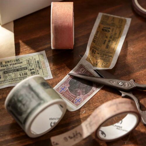 Mr. Paper 4 Style 400cm/roll 20 Rolls/box Vintage Wash Tape